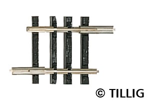 Tillig 83120 - TT - 1x Gerades Gleis G6 - 21,3 mm