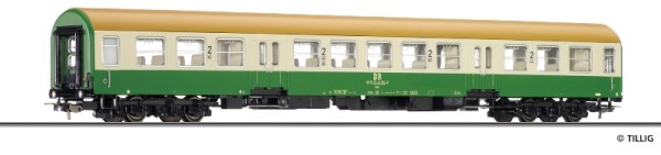 Tillig 74979 - H0 - Reisezugwagen 2. Klasse Bmh, Bauart Halberstadt, der DR, Ep. IV