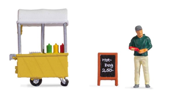 Noch 16505 - H0 - Tiny-Scenes "Hot-Dog Stand"