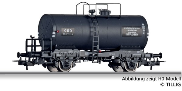 Tillig 95362 - TT - Kesselwagen Rt "Spolchemie" der CSD