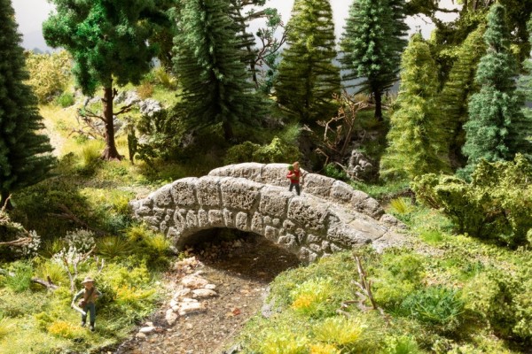 Noch 58694 - H0 - Waldtobelbrücke, Fertigmodell